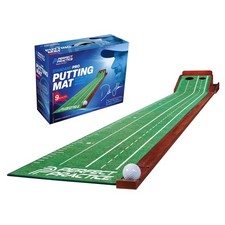 Indoor Putting Green Mat - Golf Training Aid for Home & Office - Realistic Turf