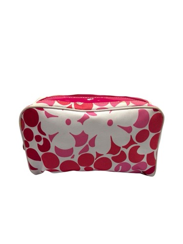 Clinique Pink Floral Dot Makeup Bag