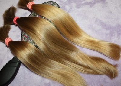 HAIR REBORN WIG 12 IN 2.8oz BABYFINE & SILKY TINSEL BLONDE BLENDS PONYTAILS F92