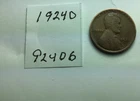 1924 D; Wheat Penny ; good condition #924D6