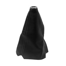 Universal Manual/Auto Shift Boot Cover, Pu Leather Style PU-Leather-Black