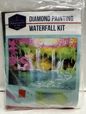 Carnival Creativity At Sea Diamond Painting CHOOSE FUN Keychain Kit Waterfall