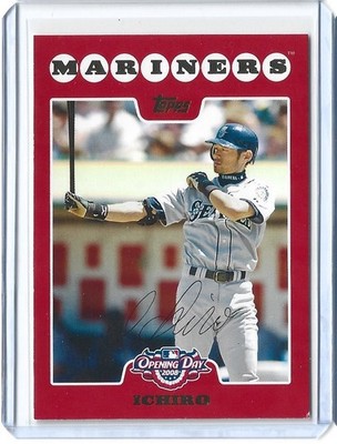 Ichiro Suzuki - 2008 Topps Opening Day #139 - Red - Seattle Mariners