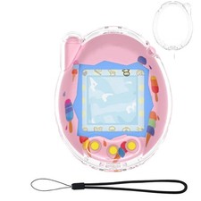 Tamagotchi Connection Case, Cover, Protective Pc Case - Includes Chain, Shockpr 