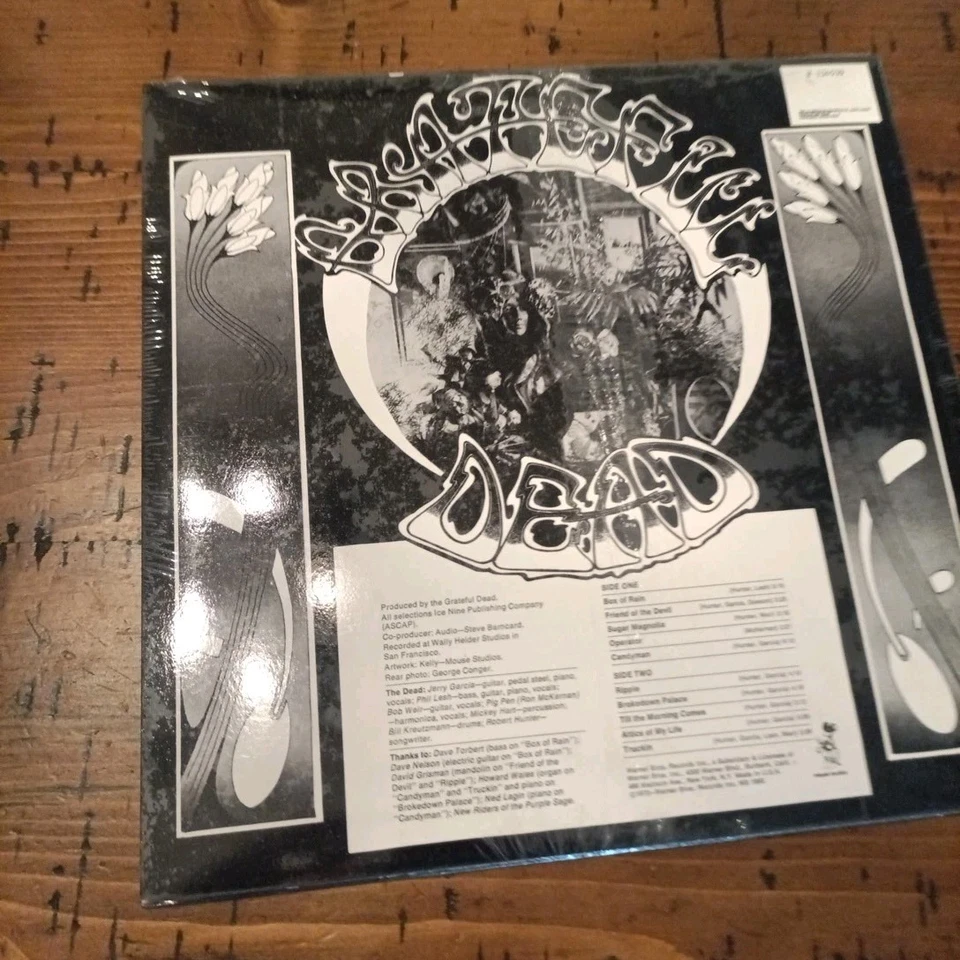 GRATEFUL DEAD– American Beauty  SEALED  US Club LP SEALED Jerry Garcia BMG ISSUE - Image 3 of 4