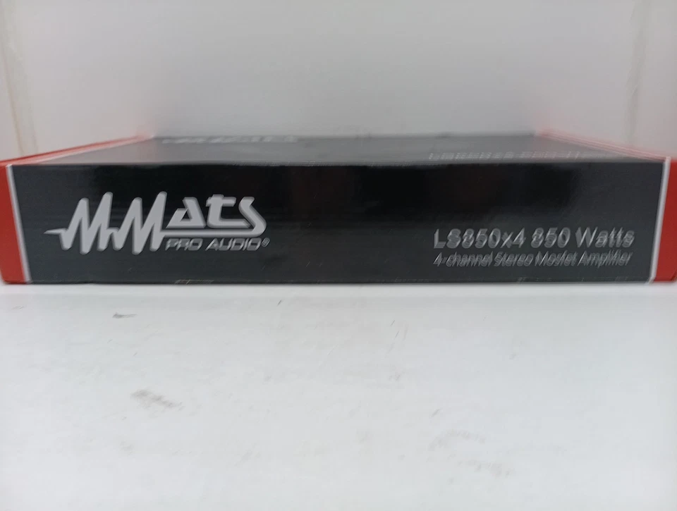 Amplificador de 4 canales MMATS LS850X4 Foto 3 de 4