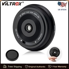 VILTROX 28mm F4.5 Z, AF 28mm f/4.5 Pancake Full Frame Lens for Nikon Z Cameras