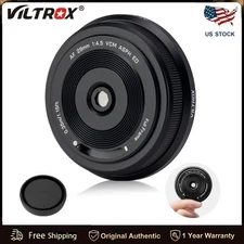 VILTROX 28mm F4.5 Z, AF 28mm f/4.5 Pancake Full Frame Lens for Nikon Z Cameras