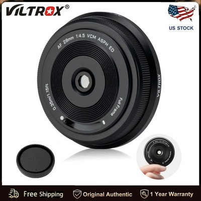 VILTROX 28mm F4.5 Z AF Full Frame Pancake Lens for Nikon Z Sharp Image Quality