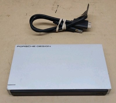 LaCie Porsche Design 1TB AR25U3 External Hard Drive USB 3.0 Portable w/ USB