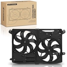 Engine Radiator Cooling Fan Assembly Compatible with Ford  Lincoln Models -