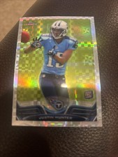 2013 Topps Chrome X-Fractor #18 Justin Hunter RC Titans football card