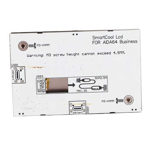 3.5in IPS USB Screen Full Viewing Angle Multi Theme IPS Secondary Screen USBMoni - Picture 11 of 24