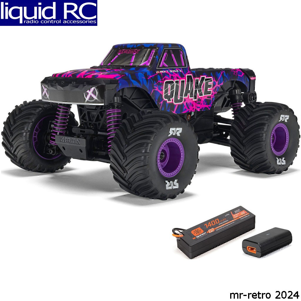 Arrma 2137T3 1/16 QUAKE GROM 4X4 RTR Brushed Monster Truck (