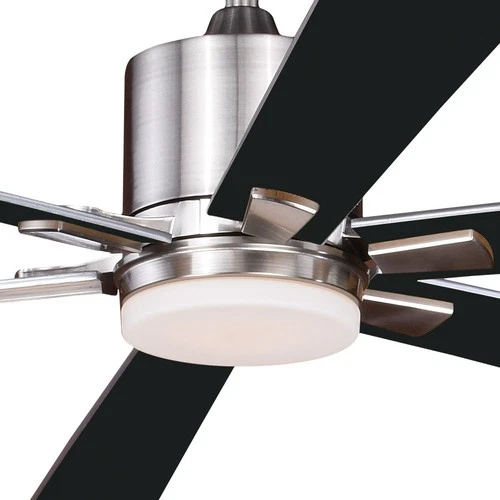 Wheelock 1-Light Ceiling Fan in Contemporary Style 15.75 Inches Tall and 60 - Picture 3 of 10