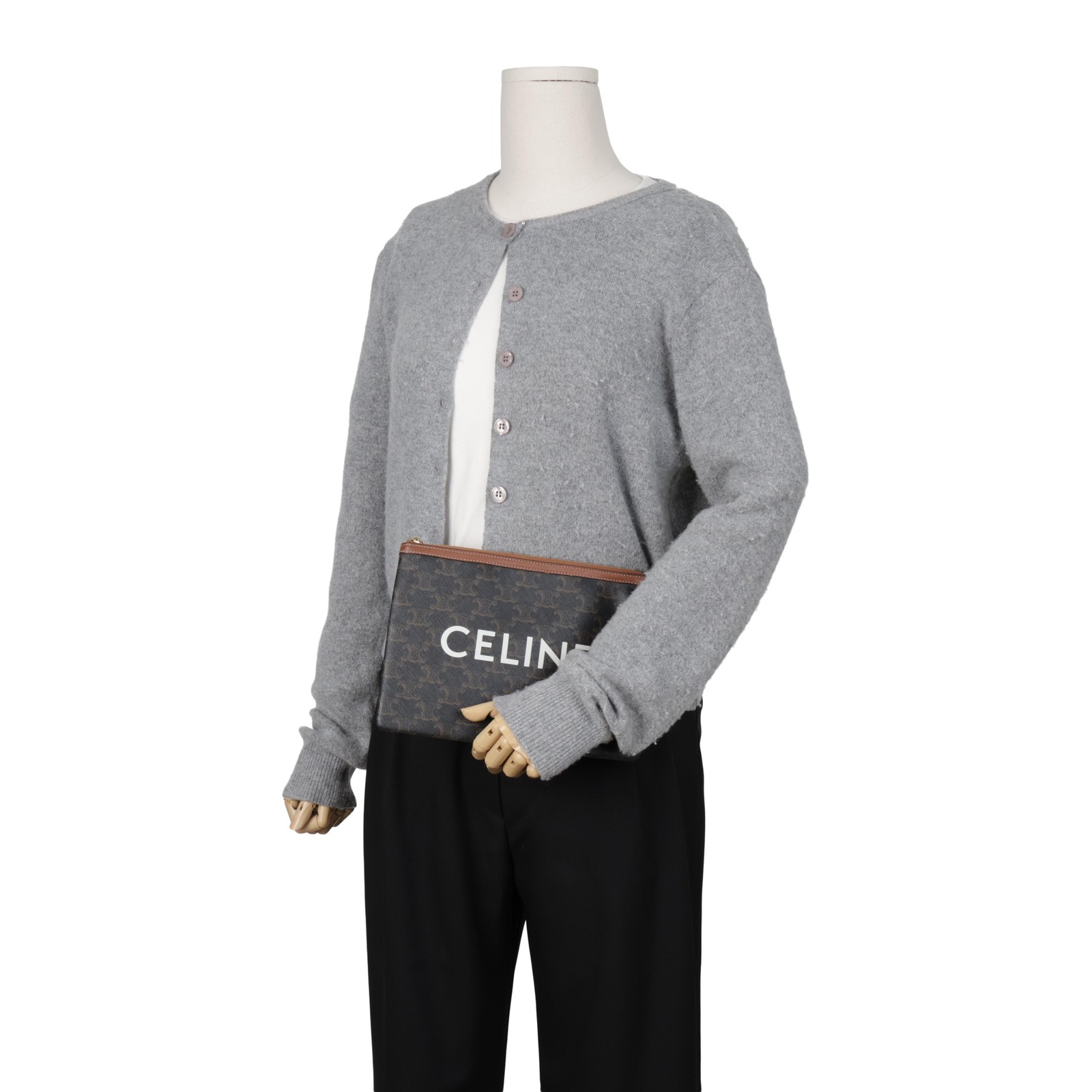 Celine Small Canvas Pouch 159023393 [P] — image 18