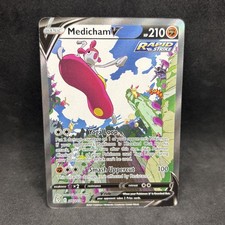 Pokemon TCG - Medicham V 186/203 Alternate Full Art - Evolving Skies - NM on eBay