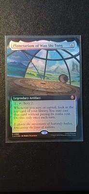 Planetarium of Wan Shi Tong | ExtArt | Foil | MTG | TLA | Near Mint | English EN