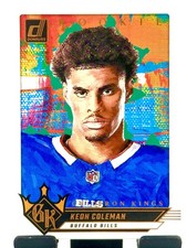2024 Donruss #13 Keon Coleman Rookie Gridiron Kings