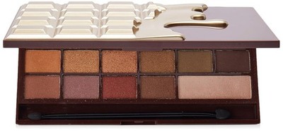 Makeup Revolution I Heart Makeup Palette Zestaw cieni do powiek Chocolate Golden