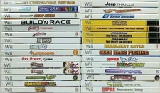 Nintendo Wii Games Cleaned Tested Complete - You Pick & Choose Video Games