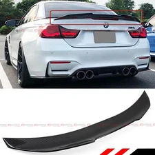 FOR 2014-20 BMW F33 F83 M4 CONVERTIBLE CARBON FIBER TRUNK SPOILER WING PSM STYLE