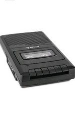 Auna Registratore a Cassette Portatile RQ-132 Nero NUOVO
