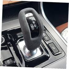 New Interior Trim Center Gear Shift Knob Cover Accessories for Suede Black