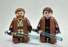 Star Wars: The Clone Wars Obi-Wan and Anakin Custom Lego Minifigures