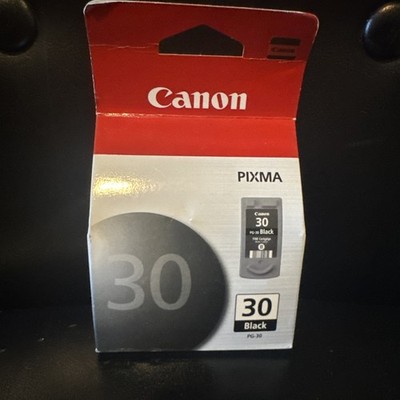 CANON PIXMA 30 Black Genuine OEM PG-30 Printer Ink Cartridge