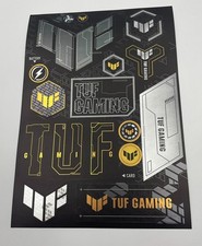 New Genuine Original ASUS TUF Gaming Decal Stickers 21 15 cm 1 pc