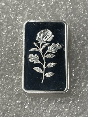 5 Gram Pamp Suisse Rosa .999 Fine Silver Bar No Assay Card