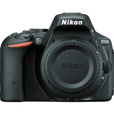 Nikon D5500 Digital SLR DX-format Camera Black Body Only Version