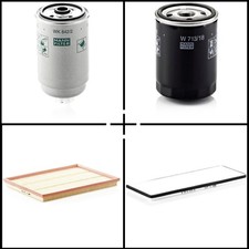 Mann-Filter Filterset, Inspektionspaket für VW PASSAT B2 Variant PASSAT B1