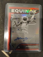 2022-23 Jaden Hardy Flux Equinox Red /49