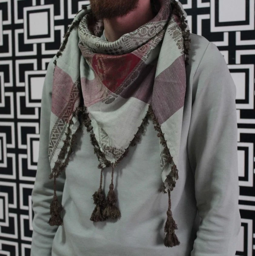 Палестинский шарф, Палестина, шарф хиджаб, куфия, семейный подарок - Изображение 4 из 4