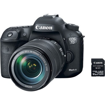 Canon EOS 7D Mark II 20.2MP Digital SLR Camera - Black (Kit Canon EOS 7D Mark II 20.2MP Digital SLR Camera - Black (Kit