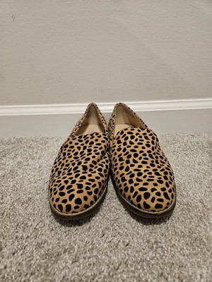 Micheal By Shannon Micheal Women's Leopard Print Loafers, Size 9, Multicolor
