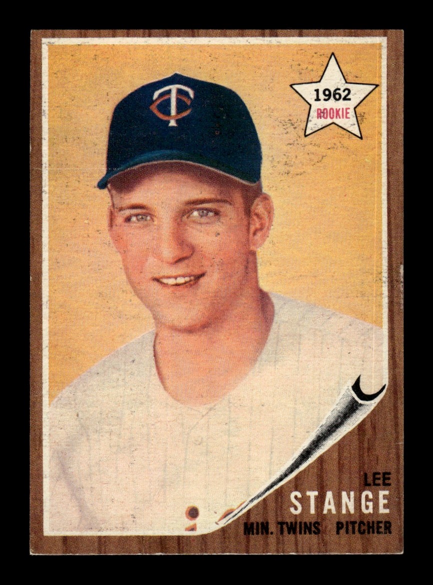 1962 Topps Set Break #321 Lee Stange EX-EX/MT *BNCARDS*