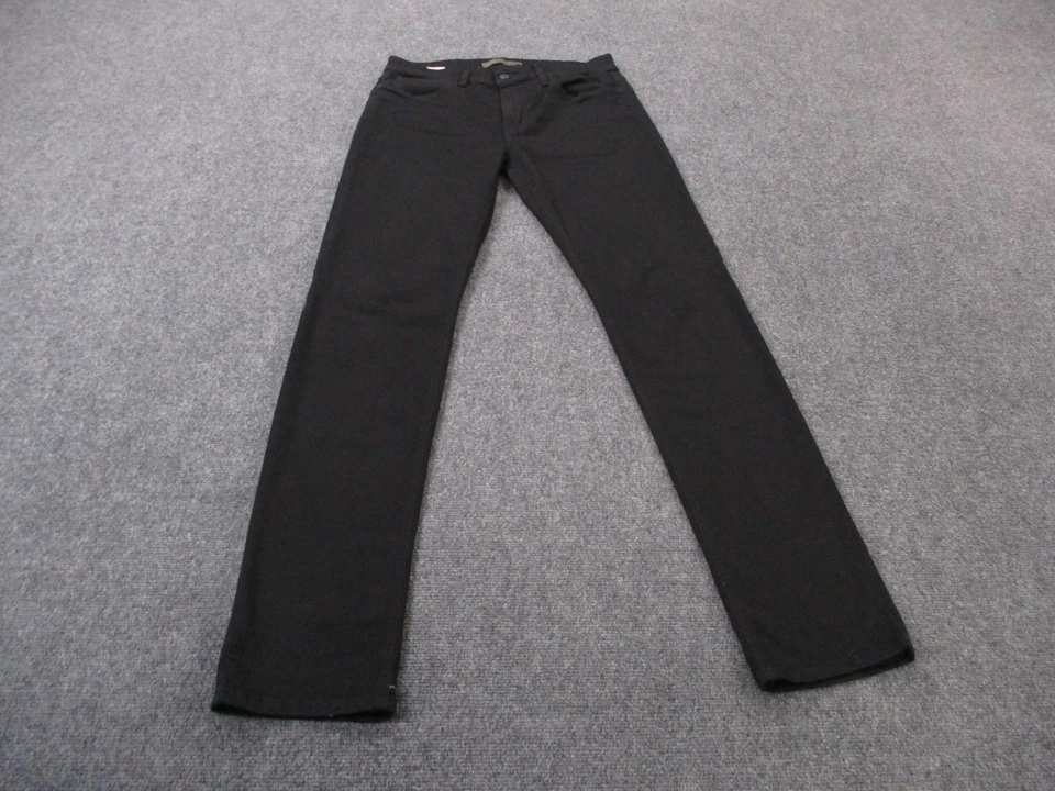 Joes Jeans Mens 32 Black Denim Brixton Straight Narrow Stretch Classic Casual - Image 2 of 4