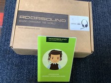 ADDASOUND Headset Crystal 2832 Dual Ear Noise Cancelling Office Phone NEW