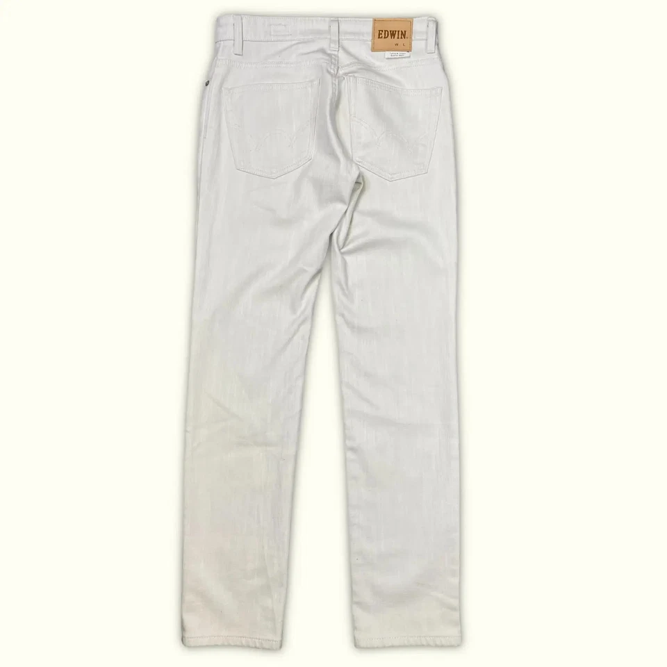 edwin Vaqueros W28/L32 Blanco Excelente Hombres (s162) - Imagen 2 de 4