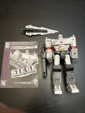 Transformers War For Cybertron WFC Siege Megatron Voyager Class 35th Complete T4
