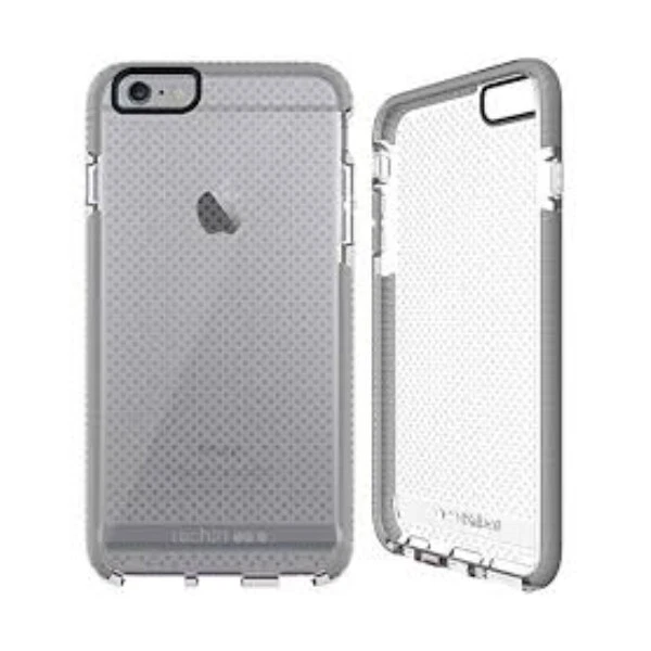 Zagg Glass Screen Protector + Tech21 Gel Case Back Cover for iPhone 6 Plus 6S+ - Image 2 of 4