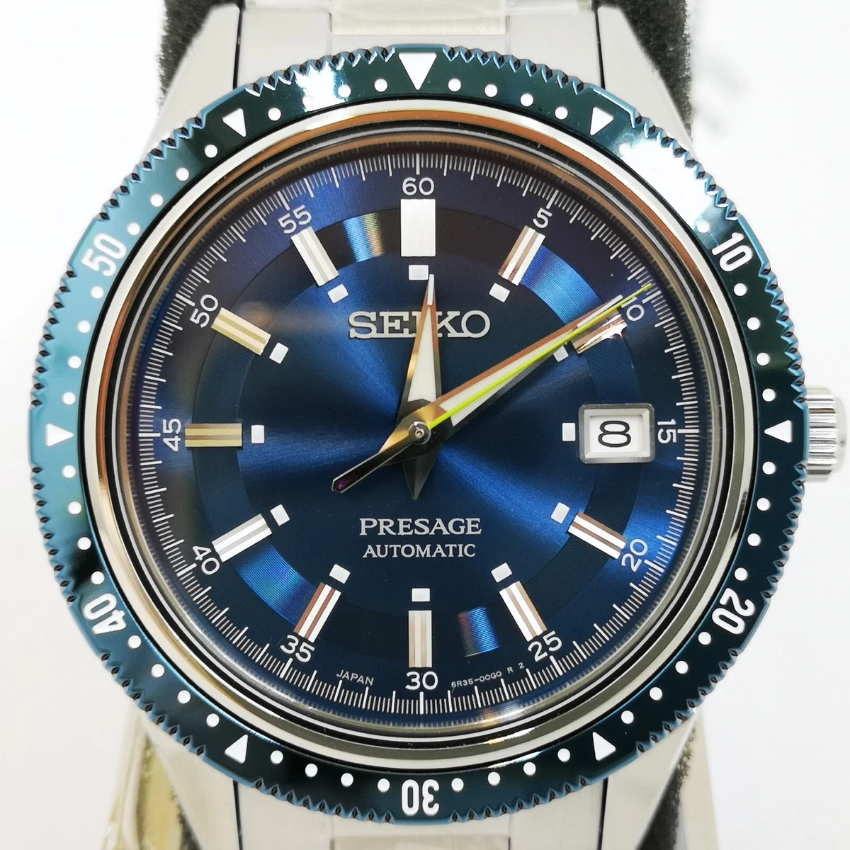 SEIKO PRESAGE JAPAN COLLECTION SARX081 Blue Chronograph Men s