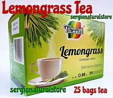 Te de Limon Lemongrass Tea Infusion Herbs 25 bags Free Shipping