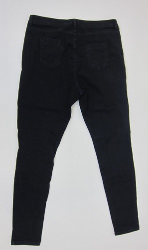 Missguided Sinner High Waisted Ripped Skinny Jeans - US 10 - Washed Black - NWT - 第 5/5 張圖片