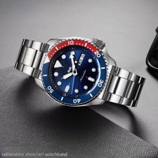 20 22mm Stainless Steel Watchband Strap For Seiko 5 SRPD63K1 B41J1 Bracelet Tool