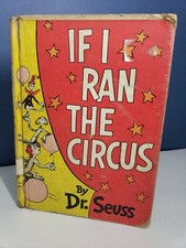 If I Ran the Circus by Dr. Seuss (Hardcover) Random House 1956 - Rough Condition
