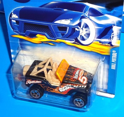 Hot Wheels Jeep CJ Patrol - Modèle 2002 - Échelle 1:64 - Occasion